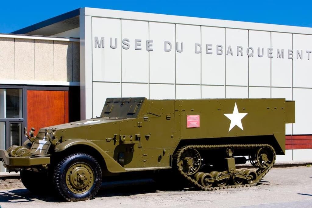 Le Joffre - Studio Sur La Digue En Centre Ville Arromanches-les-Bains Zewnętrze zdjęcie