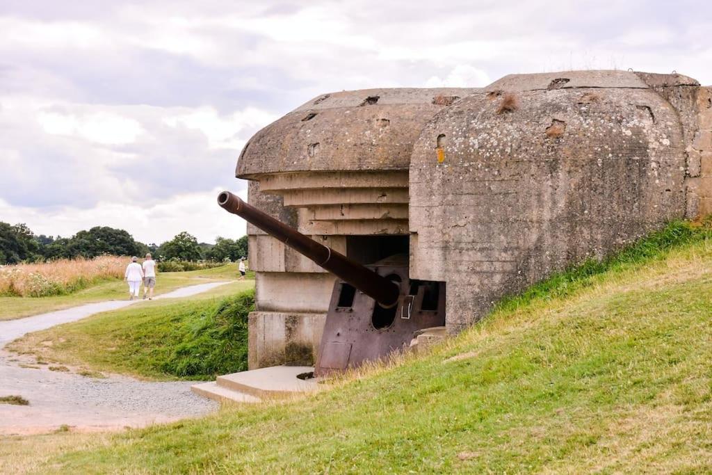 Le Joffre - Studio Sur La Digue En Centre Ville Arromanches-les-Bains Zewnętrze zdjęcie